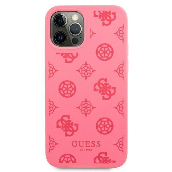 Guess Guess Peony Collection Skal iPhone 12 Pro Max - Fushia