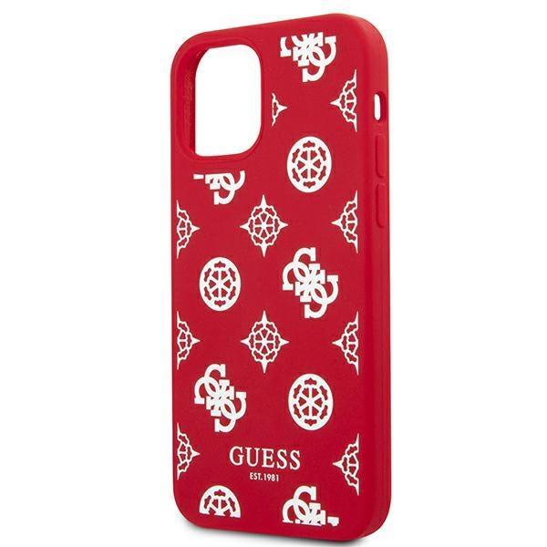 Guess Guess Peony Collection Skal iPhone 12 Pro Max - Röd
