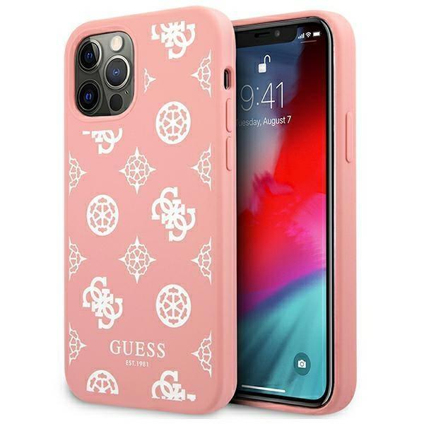 Guess Guess Peony Collection Skal iPhone 12 Pro Max - Rosa
