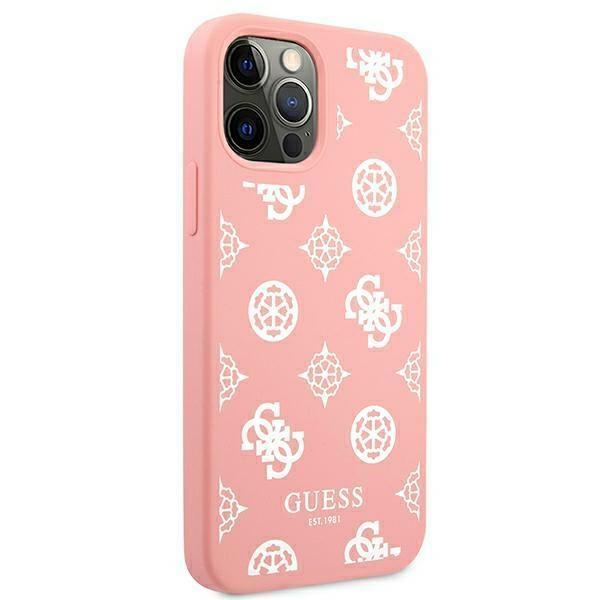 Guess Guess Peony Collection Skal iPhone 12 Pro Max - Rosa