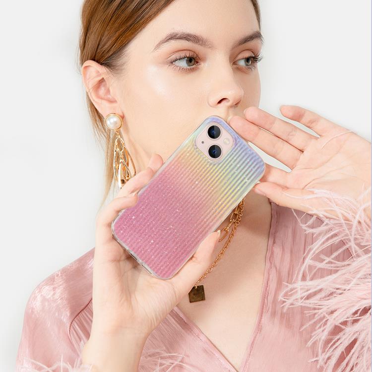 Kingxbar Kingxbar Sunset Travel Series Skal iPhone 13 Pro - Orange