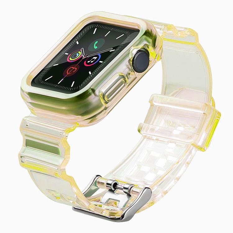 UTGATT Armband kompatibelt med Apple Watch 6 / 5 / 4 / SE 44mm - Gul