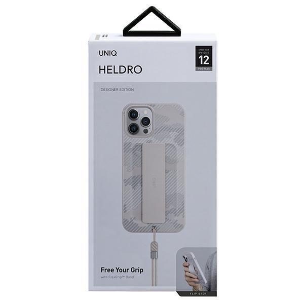 UNIQ UNIQ Heldro Skal iPhone 12 Pro Max - Ivory Camo
