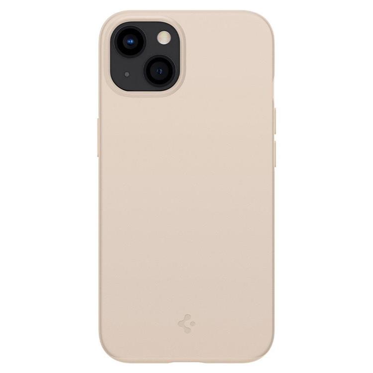 UTGATT1 Spigen Thin Fit Skal iPhone 13 Mini - Sand Beige