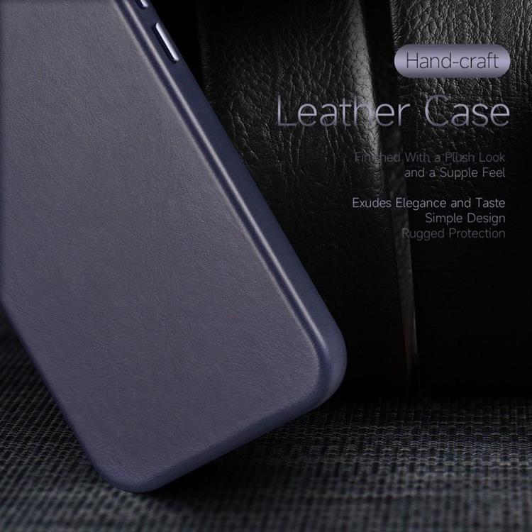 Boom of Sweden BOOM iPhone 14 Plus Skal Magsafe Äkta Läder - Maroon