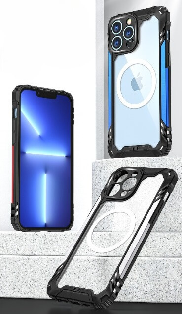 OEM iPhone 14 Plus Skal Magsafe Tough Armor - Grön