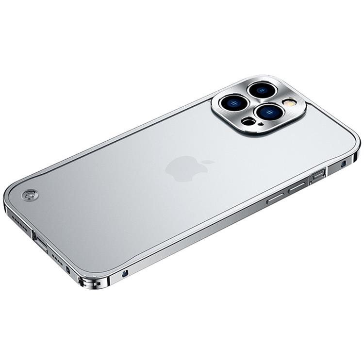OEM iPhone 14 Pro Max Skal Metall Slim - Silver