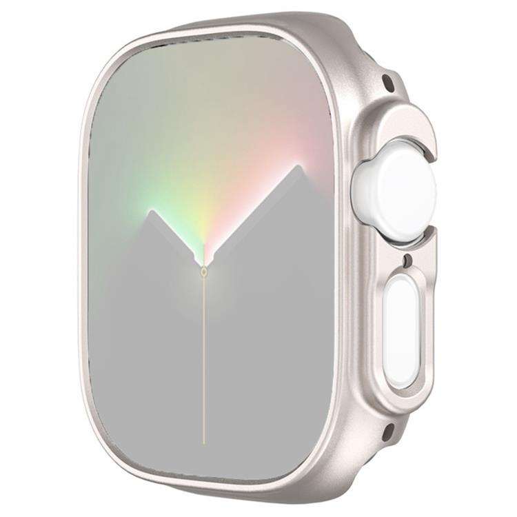 OEM Apple Watch Ultra (49mm) Skal Rubberized PC - Starlight