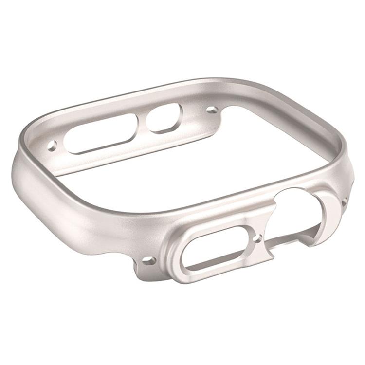 OEM Apple Watch Ultra (49mm) Skal Rubberized PC - Starlight