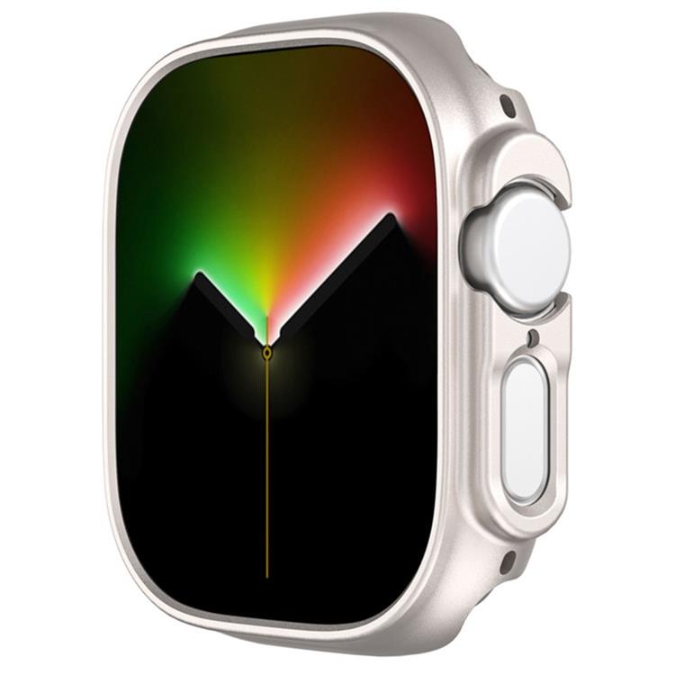 OEM Apple Watch Ultra (49mm) Skal Rubberized PC - Starlight