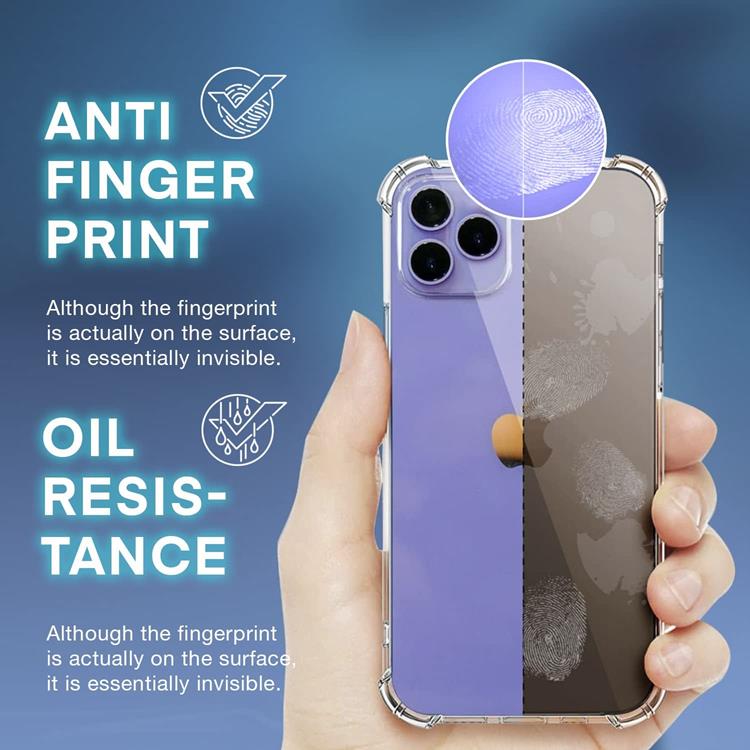 OEM Anti-drop TPU iPhone 14 Pro Max Skal - Transparent