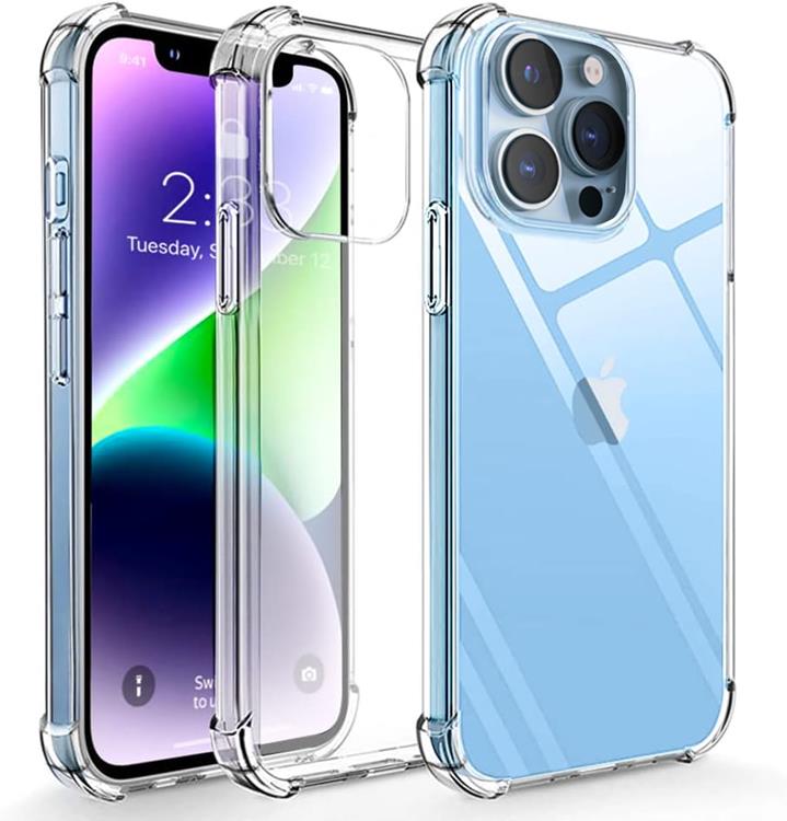 OEM Anti-drop TPU iPhone 14 Pro Max Skal - Transparent