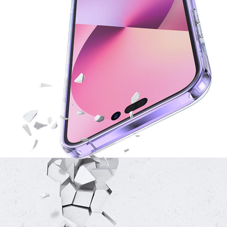 USAMS USAMS iPhone 14 Pro Max Skal Magsafe BH802 - Transparent