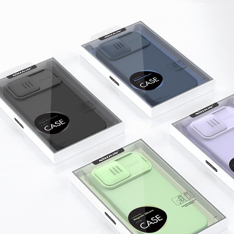 Nillkin Nillkin iPhone 14 Pro Max Skal Magsafe Magnetic - Grön