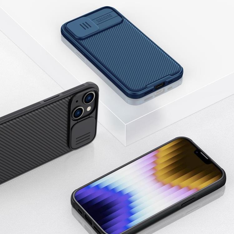 Nillkin Nillkin iPhone 14 Skal Magsafe CamShield Pro Series - Blå