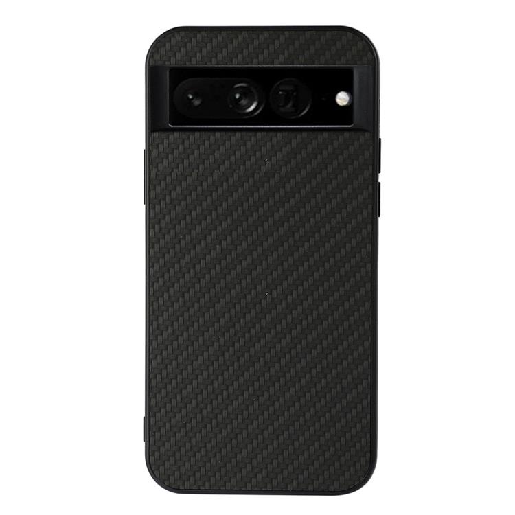 UTGATT Google Pixel 7 Pro Skal Carbon Fiber Texture - Svart