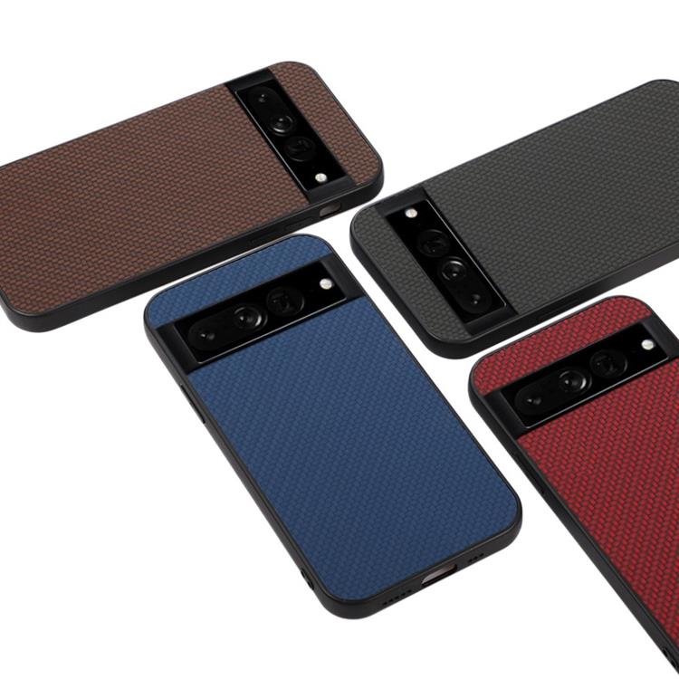 UTGATT Google Pixel 7 Pro Skal Carbon Fiber Texture - Svart