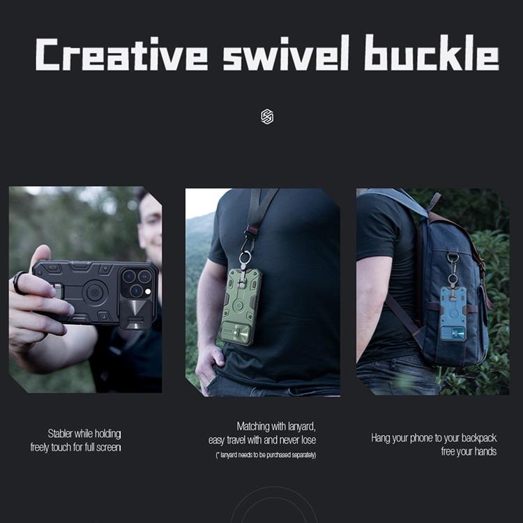 Nillkin Nillkin iPhone 14 Pro Max Skal Ringhållare Armor Pro - Blå