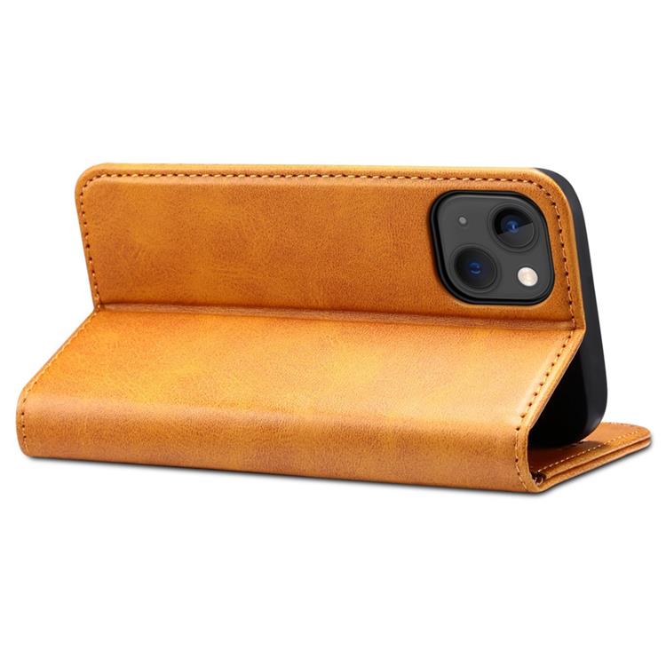 SUTENI SUTENI iPhone 14 Plus Plånboksfodral Magnetic Kickstand - Khaki