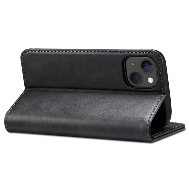 SUTENI SUTENI iPhone 14 Plus Plånboksfodral Magnetic Kickstand - Svart
