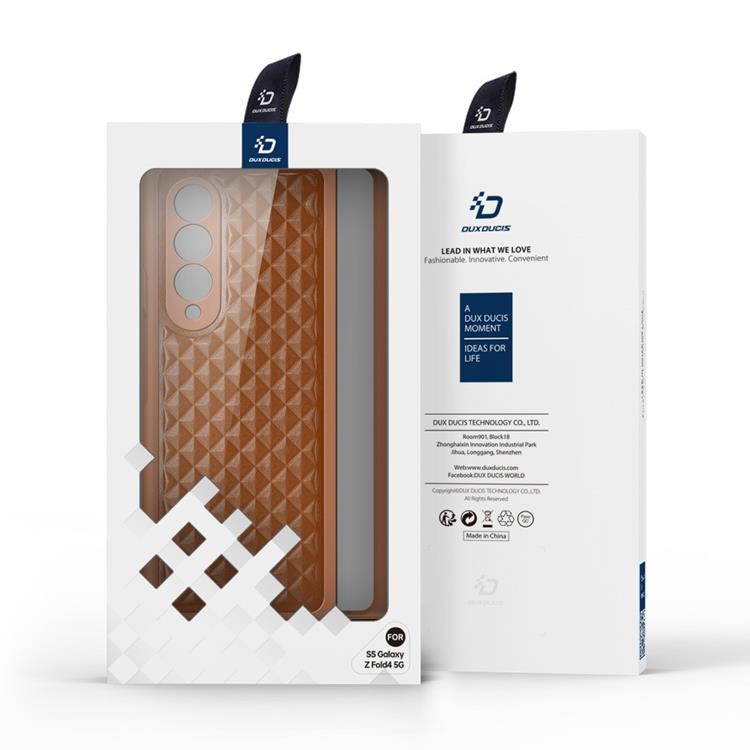 Dux Ducis Dux Ducis Galaxy Z Fold 4 Skal Venice - Brun