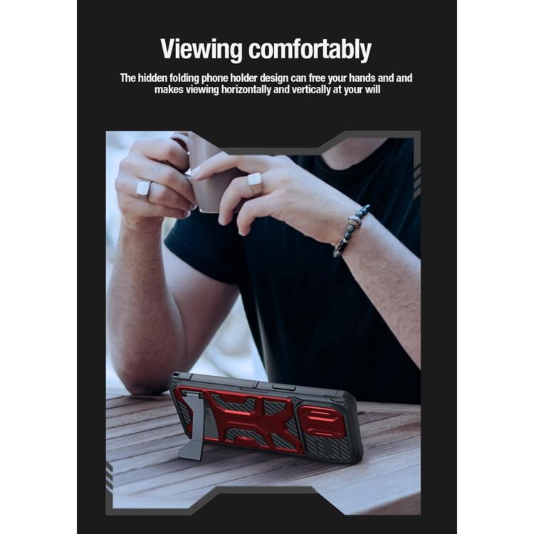 Nillkin Nillkin iPhone 14 Pro Max Skal Adventurer Pro - Röd