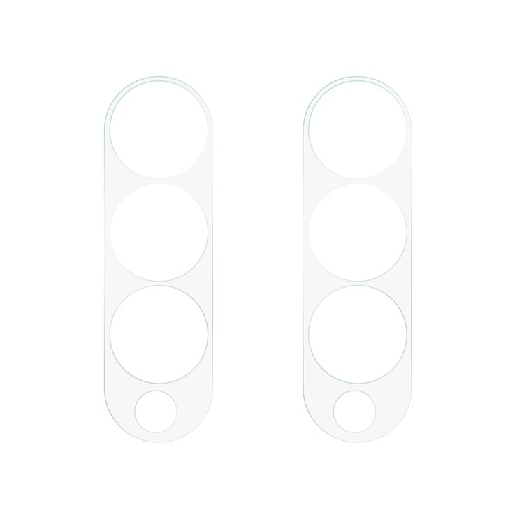 OEM [2-PACK] Galaxy Z Fold 4 Kameralinsskydd i Härdat glas 3D - Clear