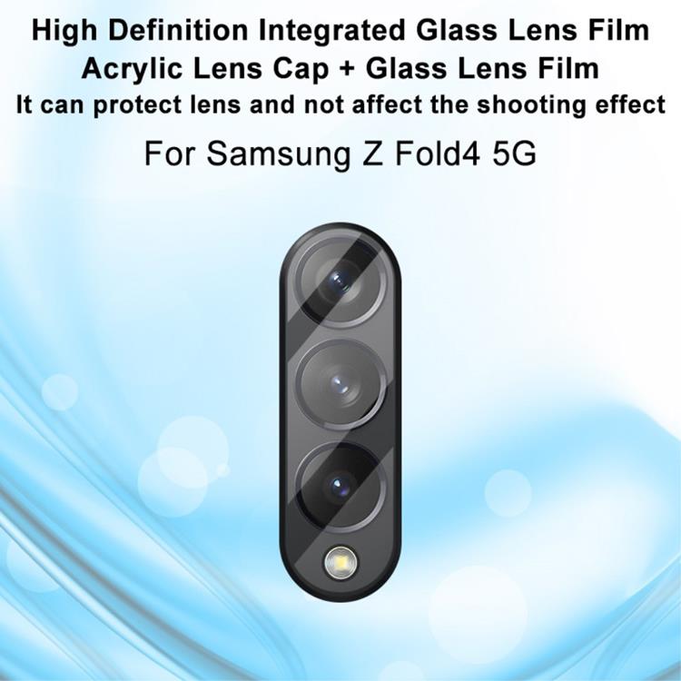 OEM [1-PACK] Galaxy Z Fold 4 Kameralinsskydd i Härdat glas 3D - Clear
