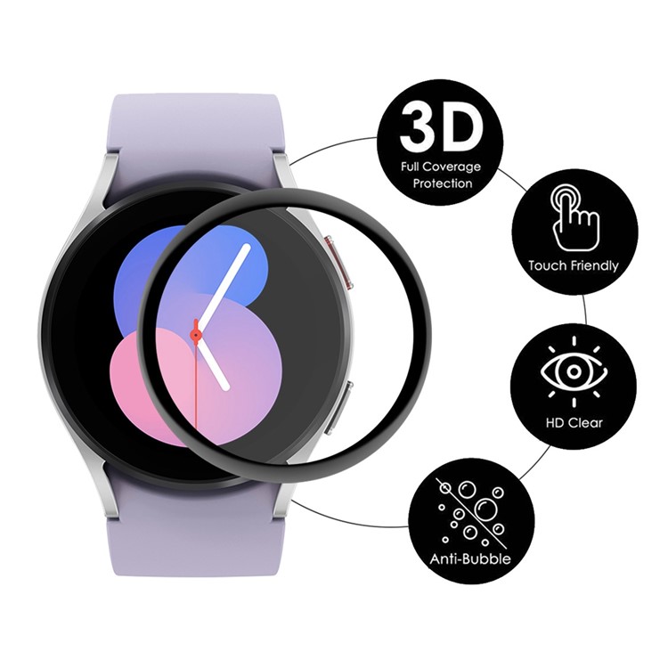 HAT PRINCE [1-PACK] ENKAY Galaxy Watch 5 (40mm) Härdat Glas Skärmskydd 3D Curved
