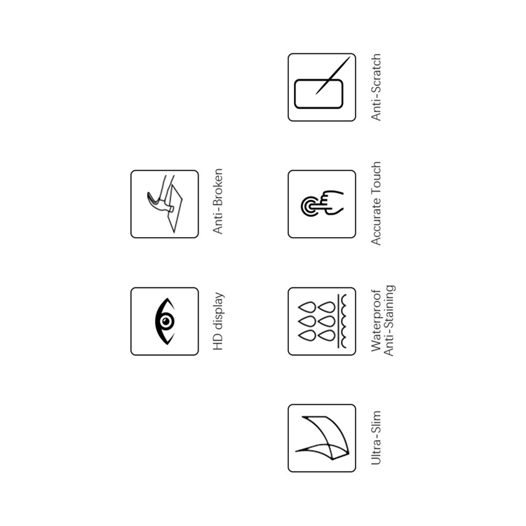 HAT PRINCE [1-Pack] ENKAY Galaxy Watch 4 Classic (42mm) Härdat Glas Skärmskydd