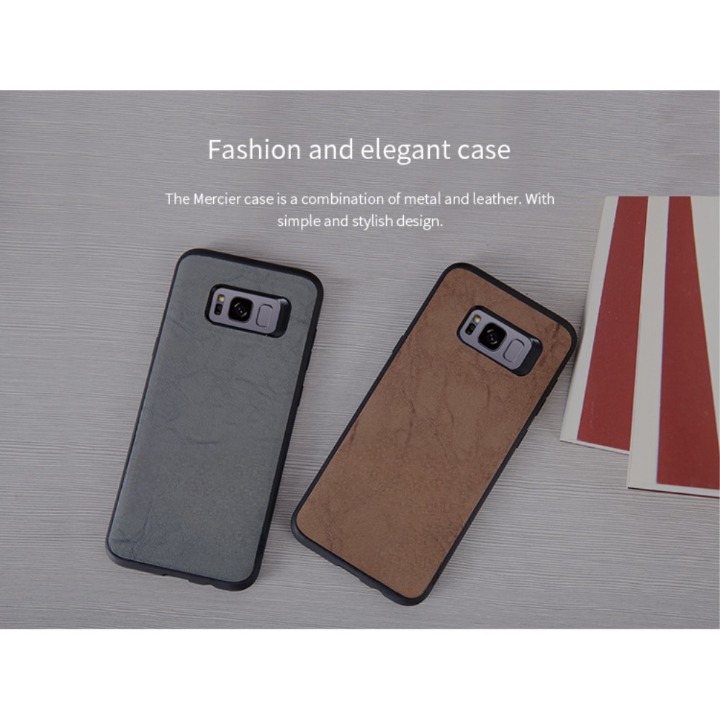 OEM NILLKIN Mercier MobilSkal till Samsung Galaxy S8 Plus - Grå