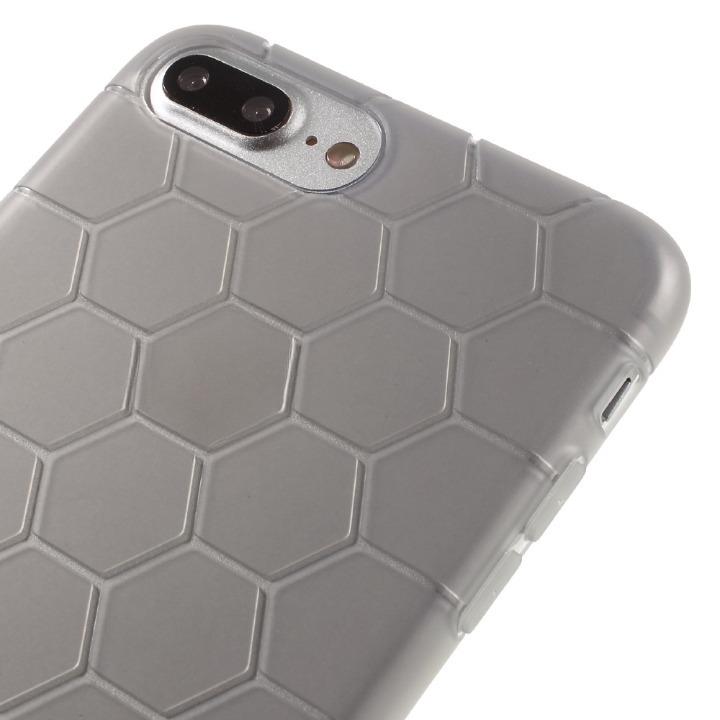 OEM I-Smile Honeycomb Mobilskal till iPhone 7 Plus - Grå