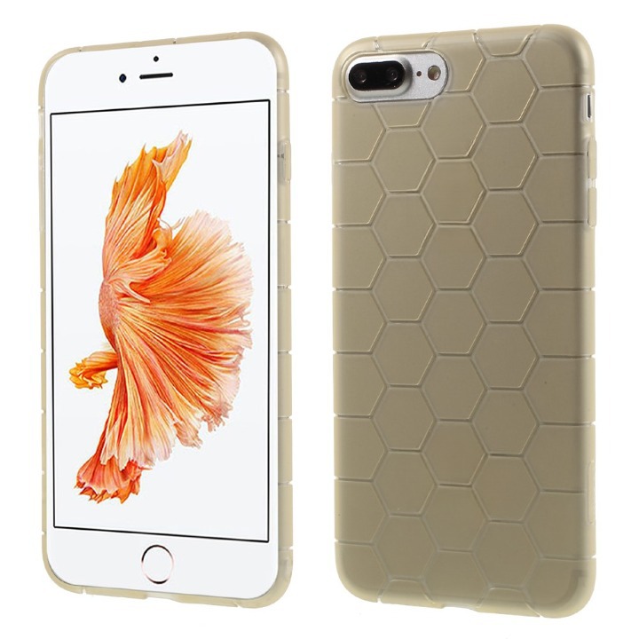 OEM I-Smile Honeycomb Mobilskal till iPhone 7 Plus - Guld