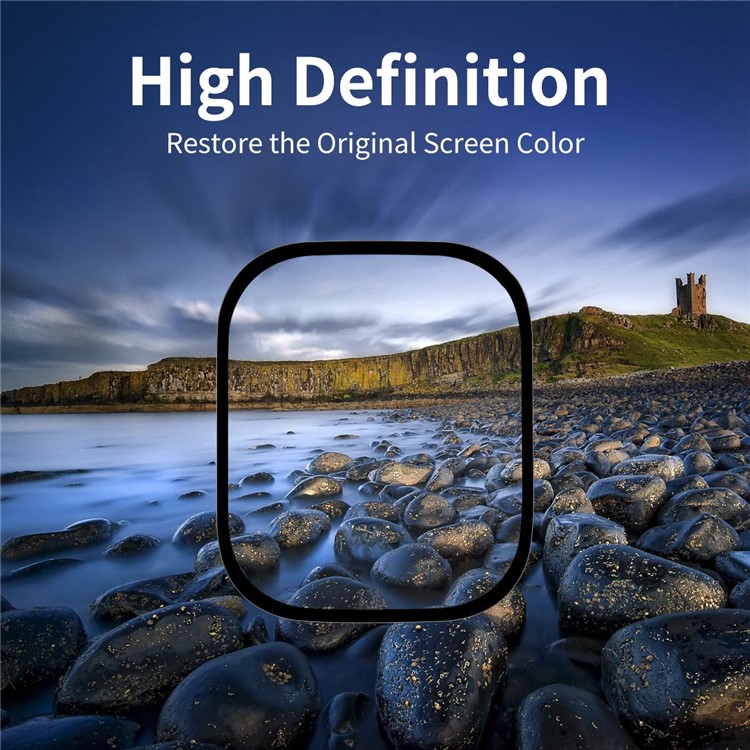 A-One Brand [2-PACK] Apple Watch Ultra (49mm) Härdat Glas Skärmskydd 9H HD - Svart