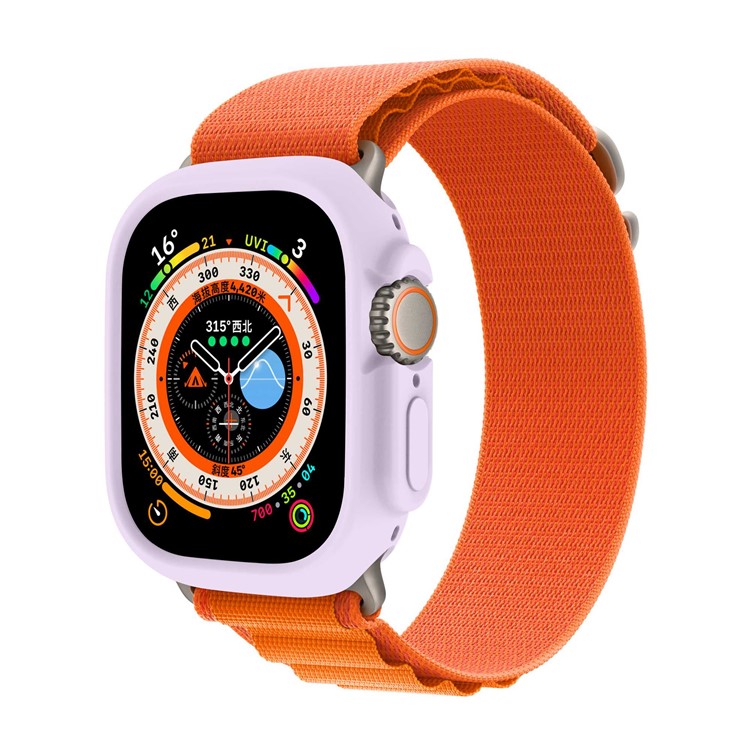 OEM Apple Watch Ultra (49mm) Skal Candy TPU - Lila