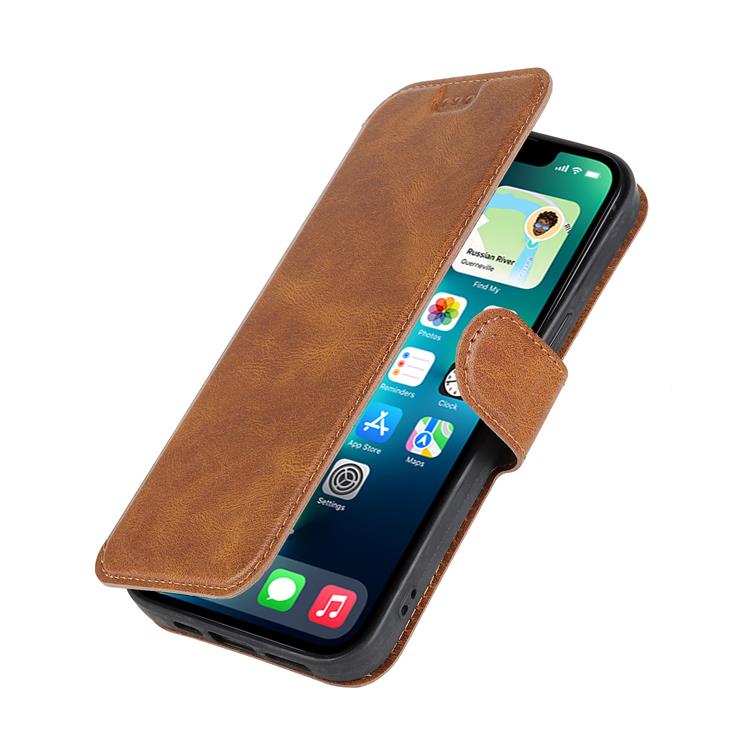 Boom of Sweden BOOM iPhone 14 Pro Plånboksfodral Calfskin - Brun