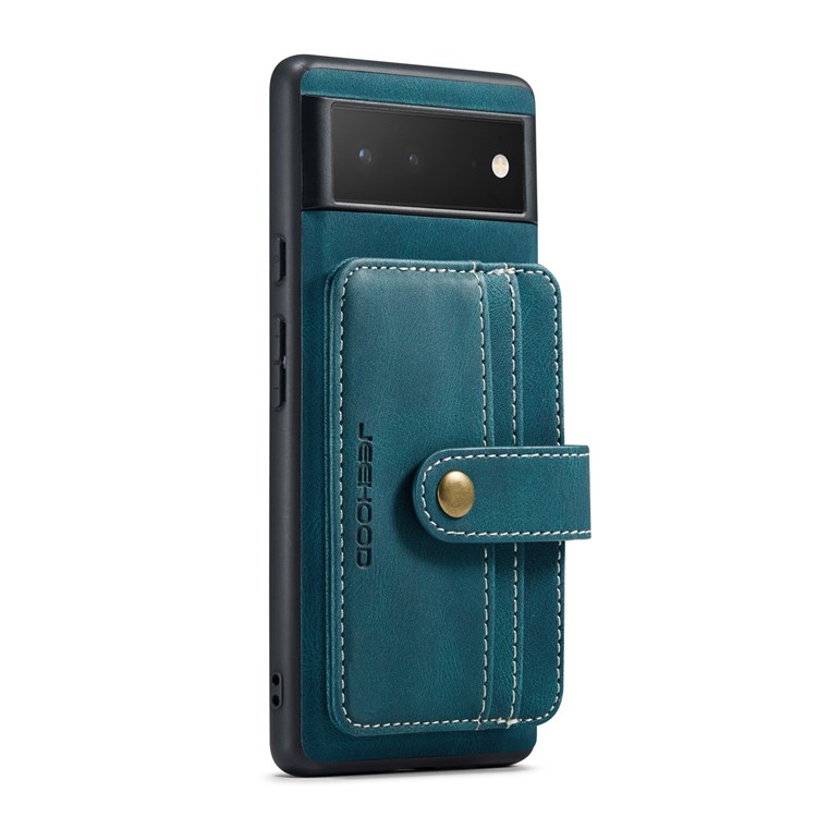 JEEHOOD JEEHOOD Google Pixel 7 Skal Korthållare RFID - Blå