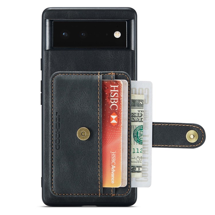 JEEHOOD JEEHOOD Google Pixel 7 Skal Korthållare RFID - Svart