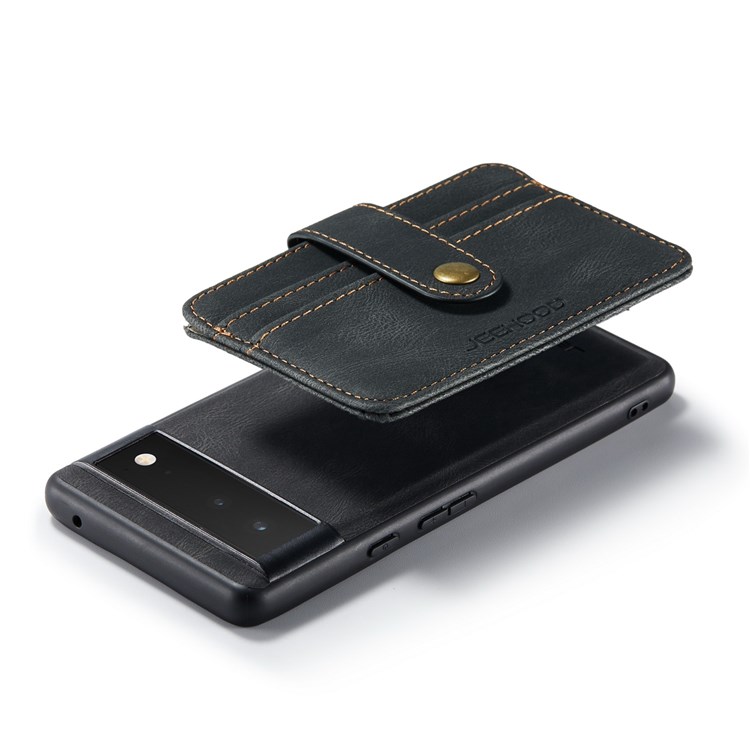 JEEHOOD JEEHOOD Google Pixel 7 Skal Korthållare RFID - Svart