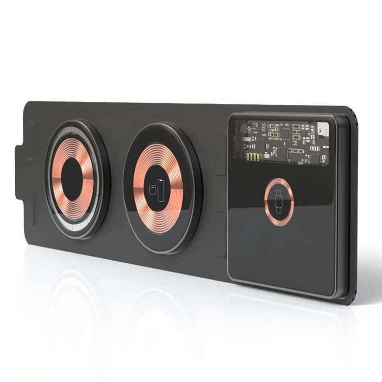 A-One Brand 3-in-1 Apple Magsafe Trådlös Reseladdare - Svart