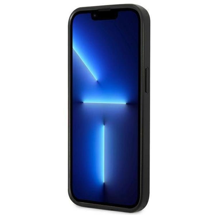 US Polo US Polo iPhone 14 Pro Max Skal Lädersöm - Marinblå