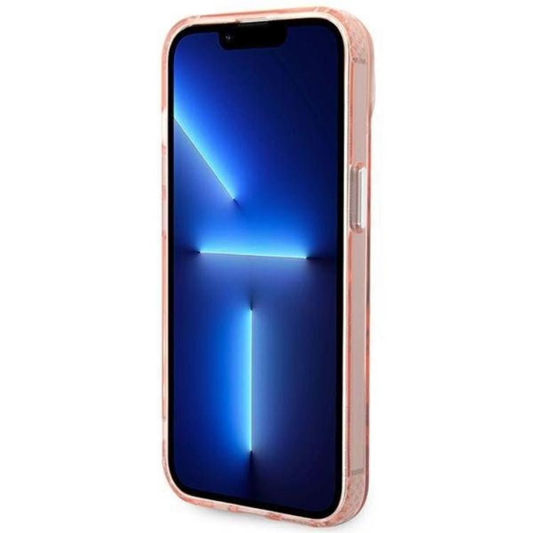 KARL LAGERFELD Karl Lagerfeld iPhone 14 Plus Skal Magsafe Karl & Choupette Aluminum - Rosa