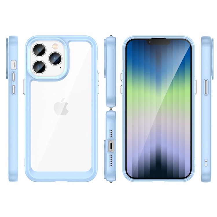 OEM iPhone 14 Pro Skal Outer Space - Blå