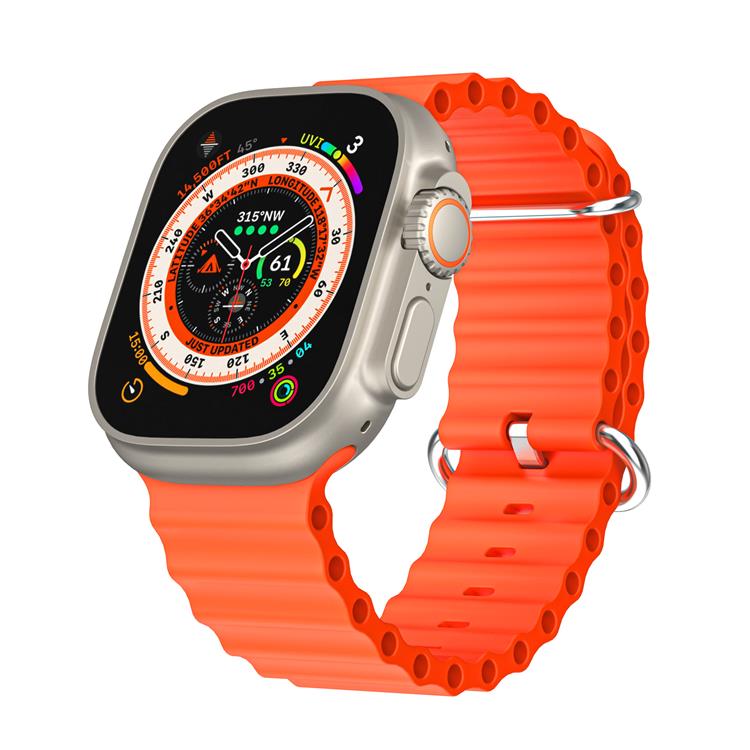 UTGATT Apple Watch 4/5/6/7/8/SE Band (38/40/41mm) Ocean - Orange