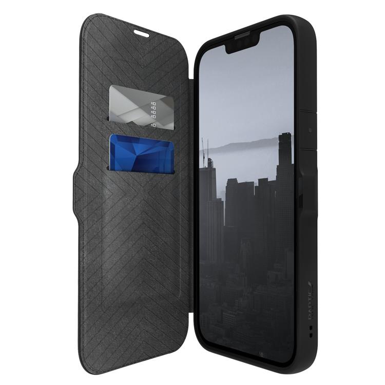 Raptic Raptic iPhone 14 Plus Plånboksfodral X-Doria Urban Folio Flip - Svart