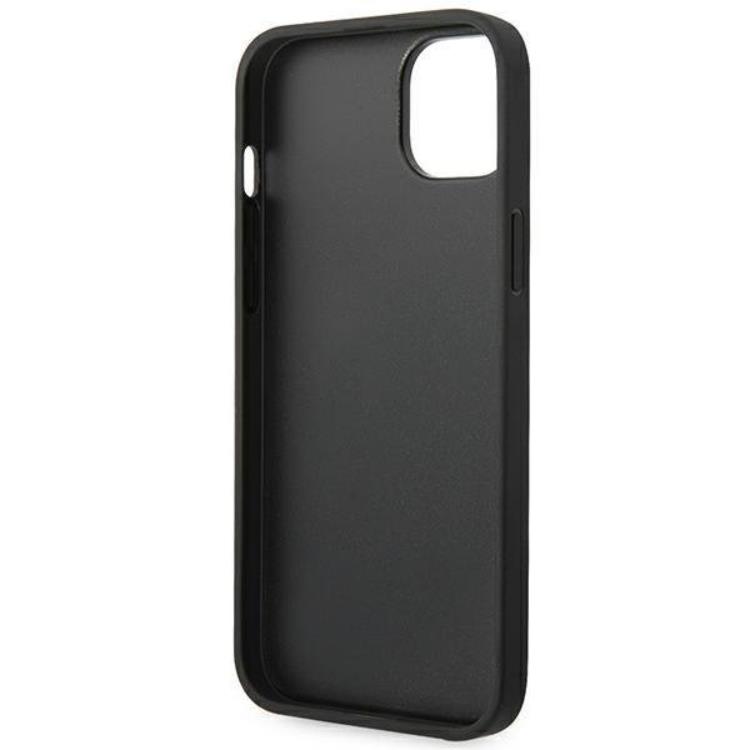 KARL LAGERFELD Karl Lagerfeld iPhone 14 Skal Monogram Stripe - Svart