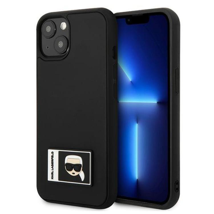 KARL LAGERFELD Karl Lagerfeld iPhone 13 mini Skal Ikonik Patch - Svart