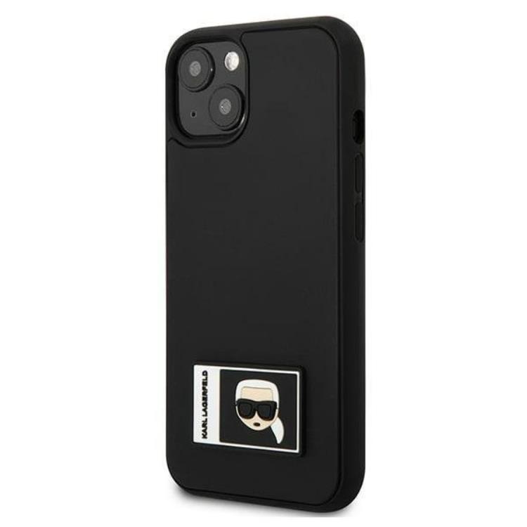 KARL LAGERFELD Karl Lagerfeld iPhone 13 mini Skal Ikonik Patch - Svart