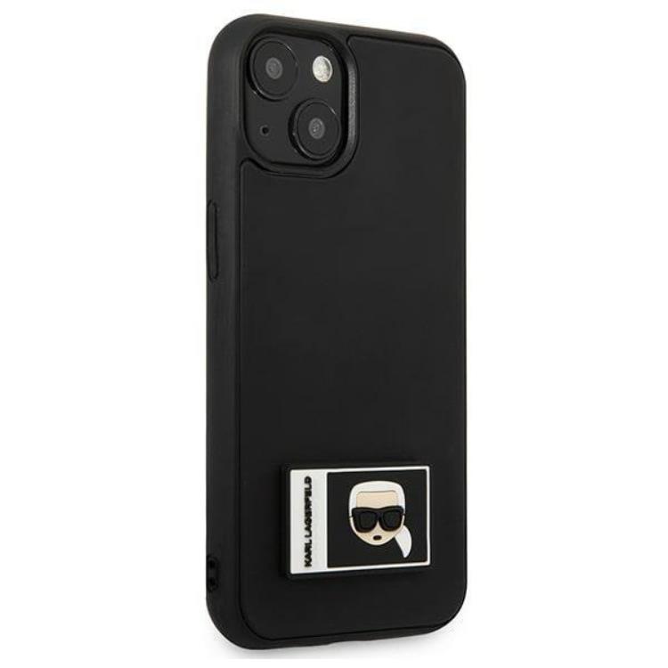 KARL LAGERFELD Karl Lagerfeld iPhone 13 mini Skal Ikonik Patch - Svart