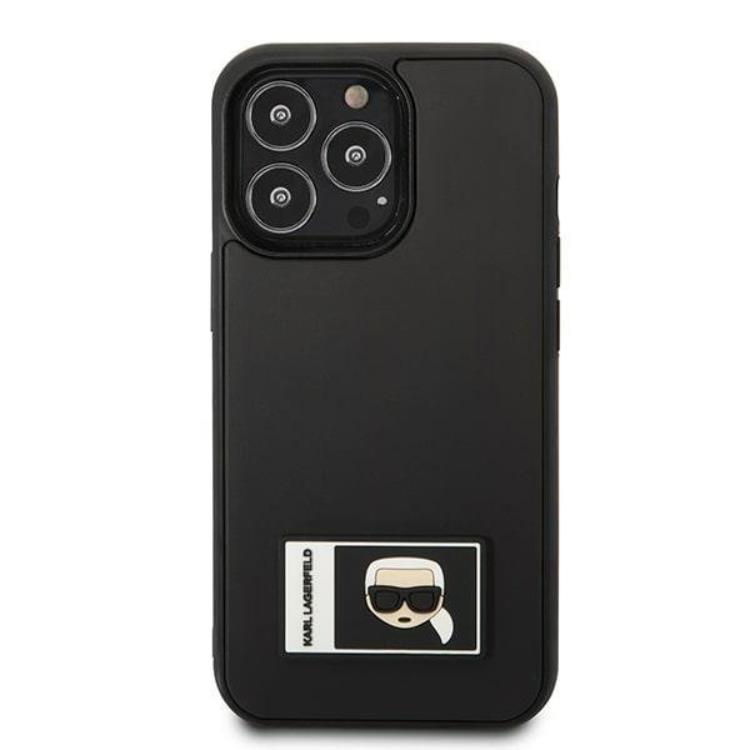 KARL LAGERFELD Karl Lagerfeld iPhone 13 Pro Skal Ikonik Patch - Svart